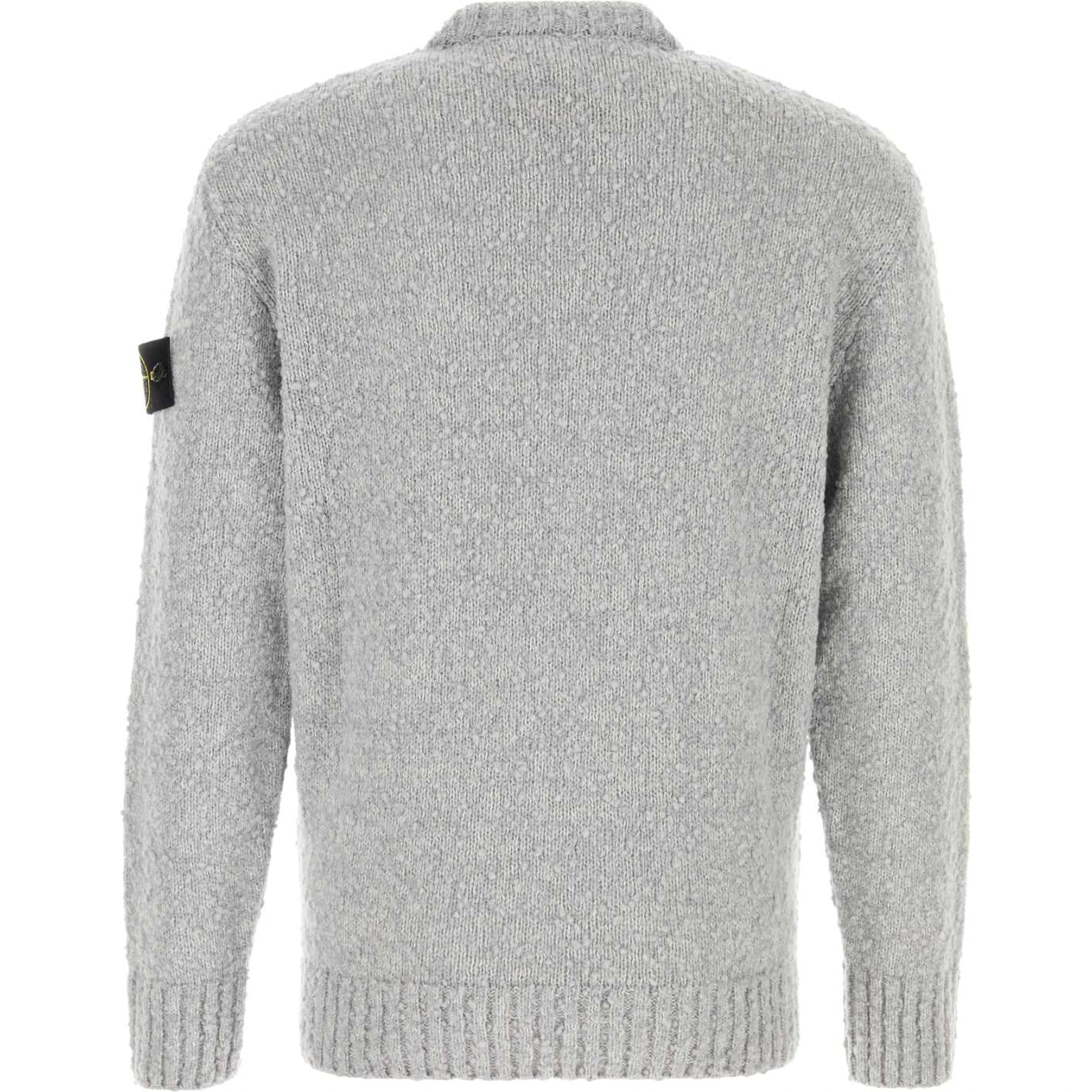 CREW NECK - GREY MELANGE