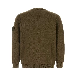CREW NECK - MILITARY GREEN