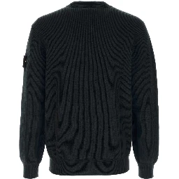 CREW NECK - BLACK
