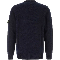 CREW NECK - NAVY BLUE