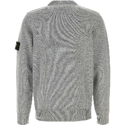 CREW NECK - GREY MELANGE