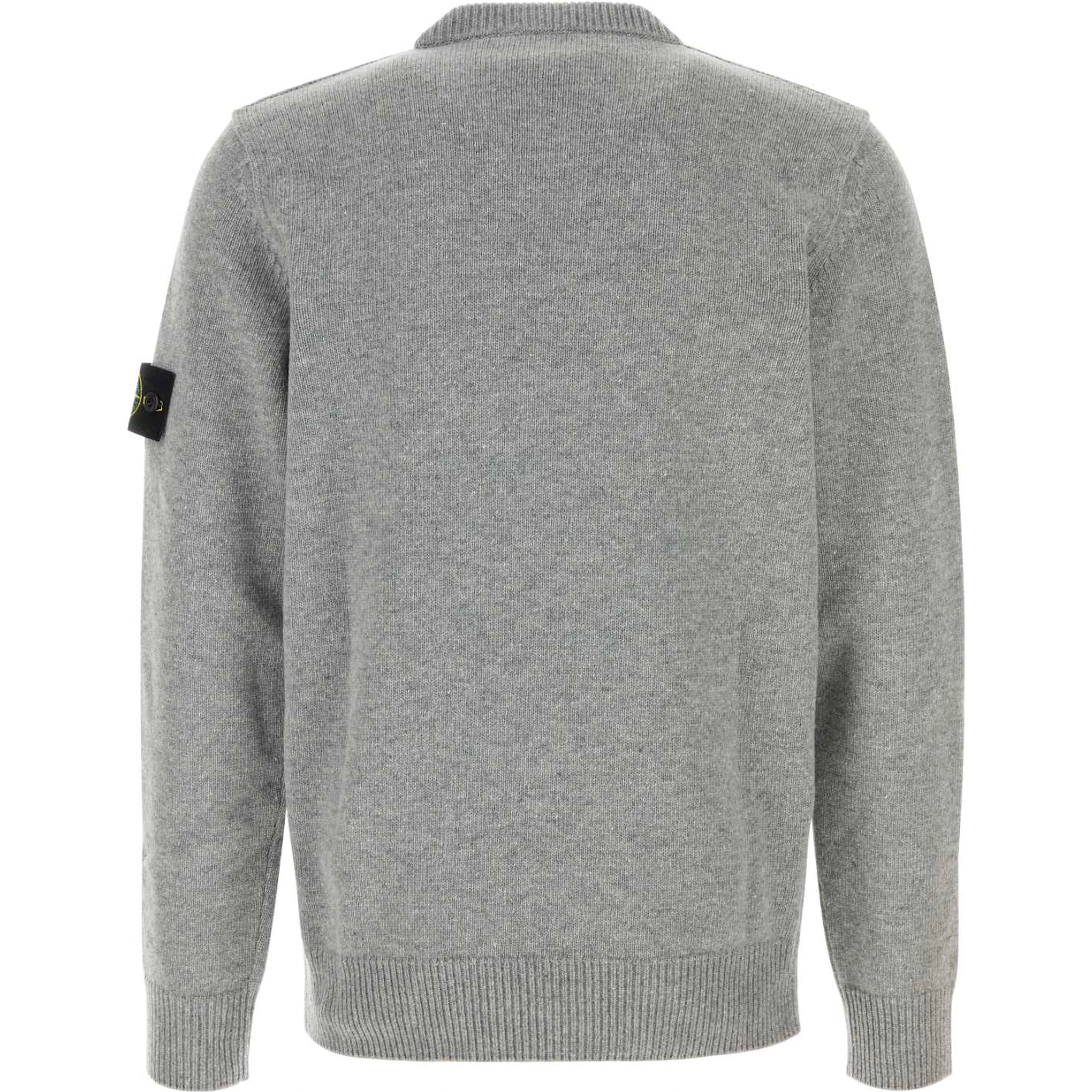 CREW NECK - GREY MELANGE