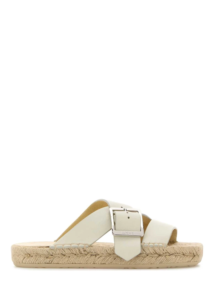 PETAL ESPADRILLE SLIDE