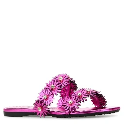 PETAL FLOWER CRYSTAL SANDAL
