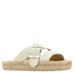 PETAL ESPADRILLE SLIDE