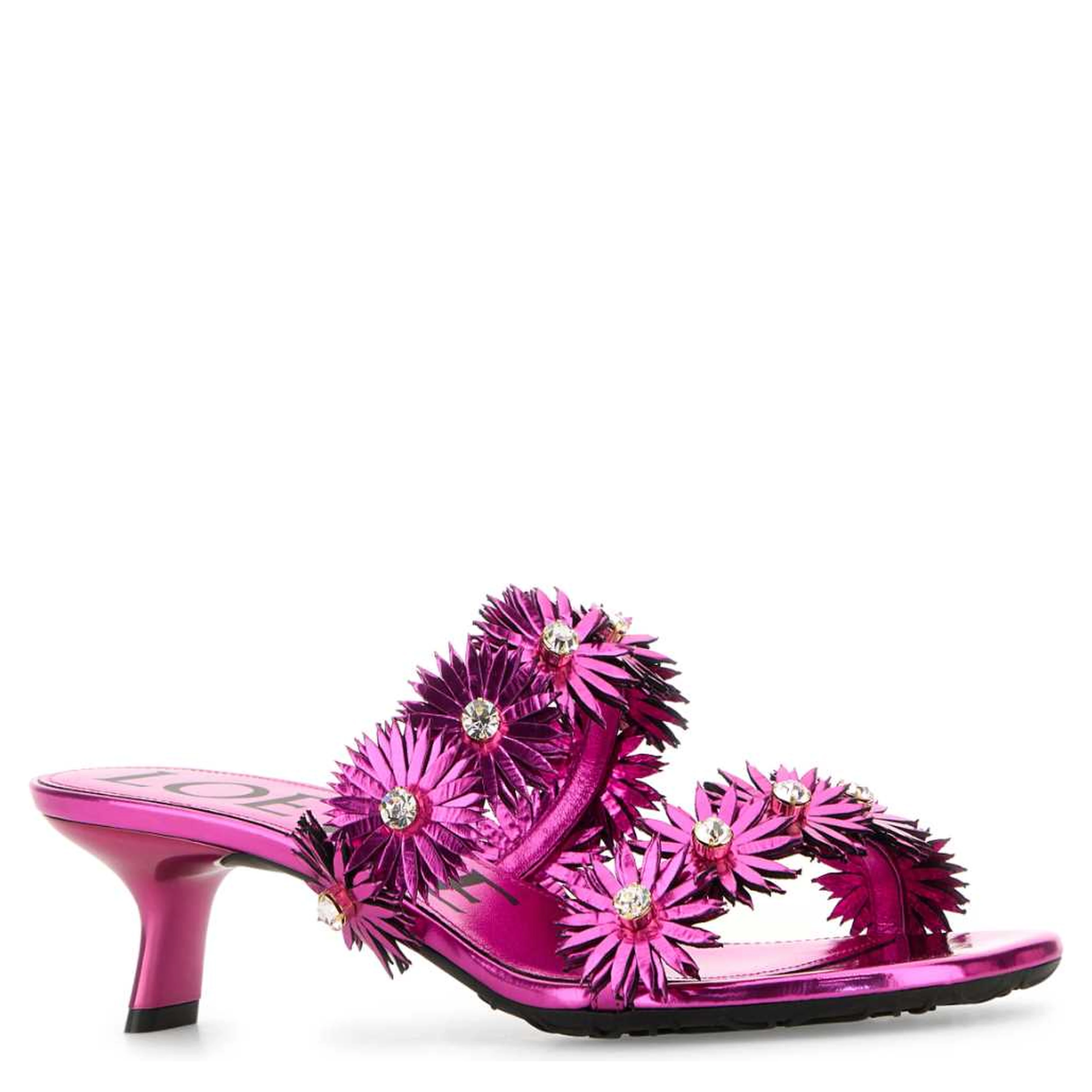 PETAL FLOWER CRYSTAL SANDAL 45