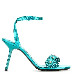 PETAL FLOWER CRYSTAL SANDAL 90