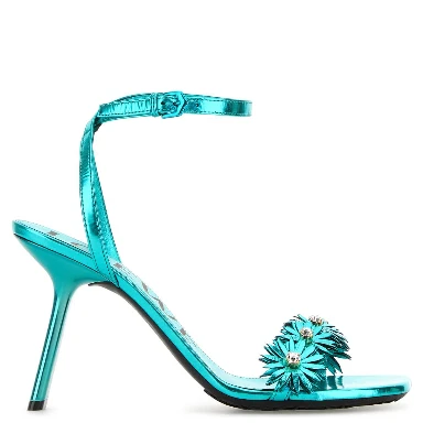 PETAL FLOWER CRYSTAL SANDAL 90
