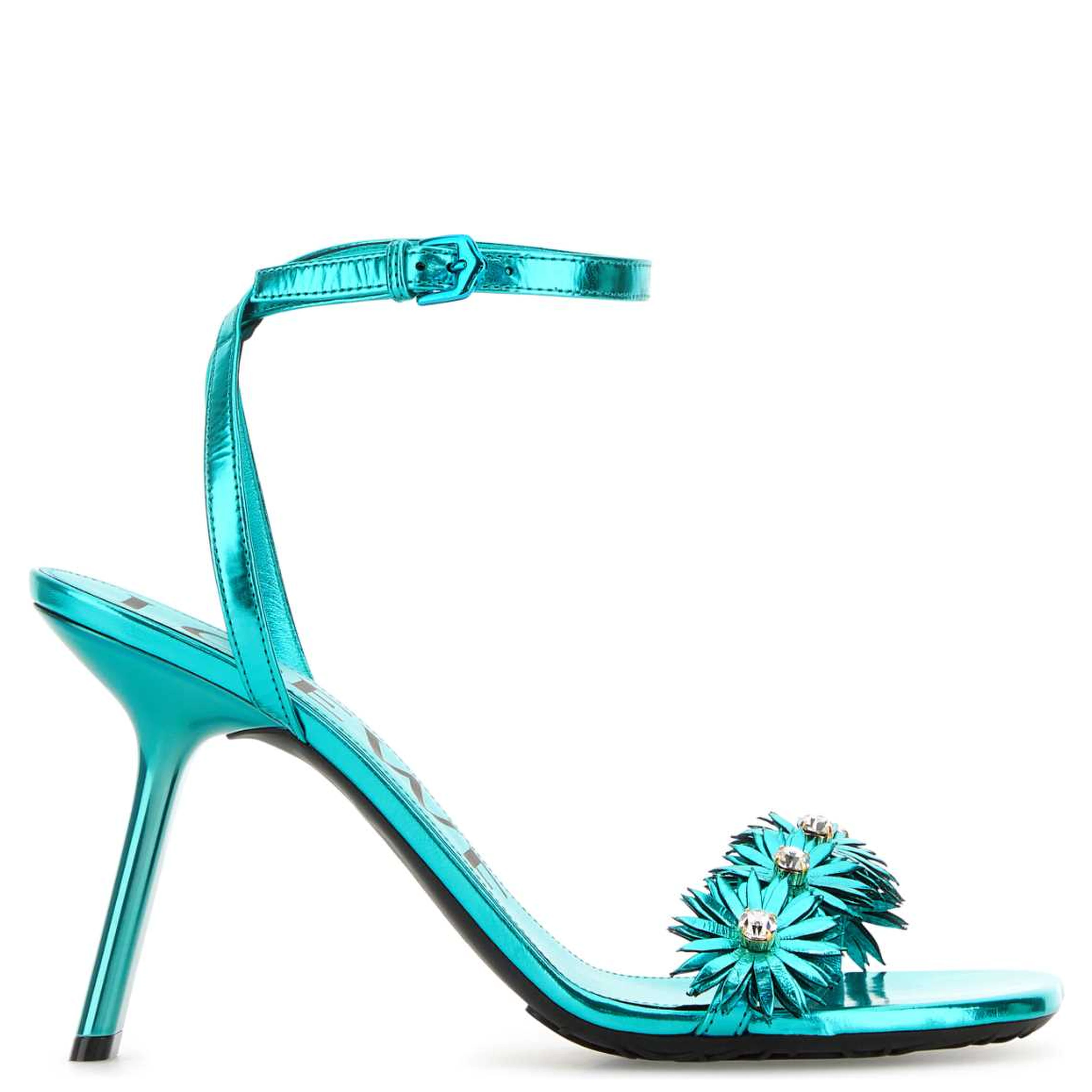 PETAL FLOWER CRYSTAL SANDAL 90