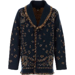 BANDANA JACQUARD CARDIGAN