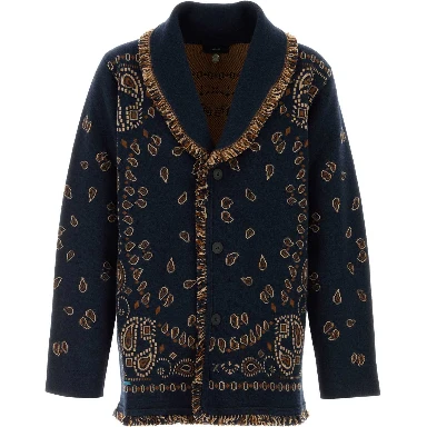 BANDANA JACQUARD CARDIGAN