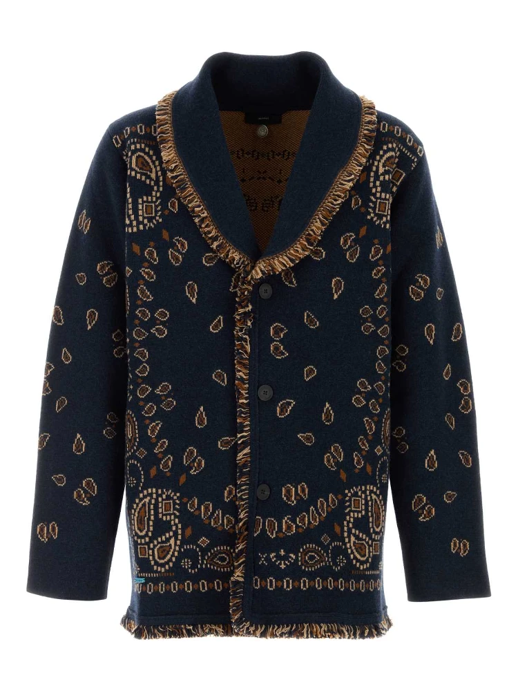 BANDANA JACQUARD CARDIGAN