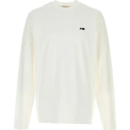 LONG-SLEEVE EMBROIDERED LOGO TEE