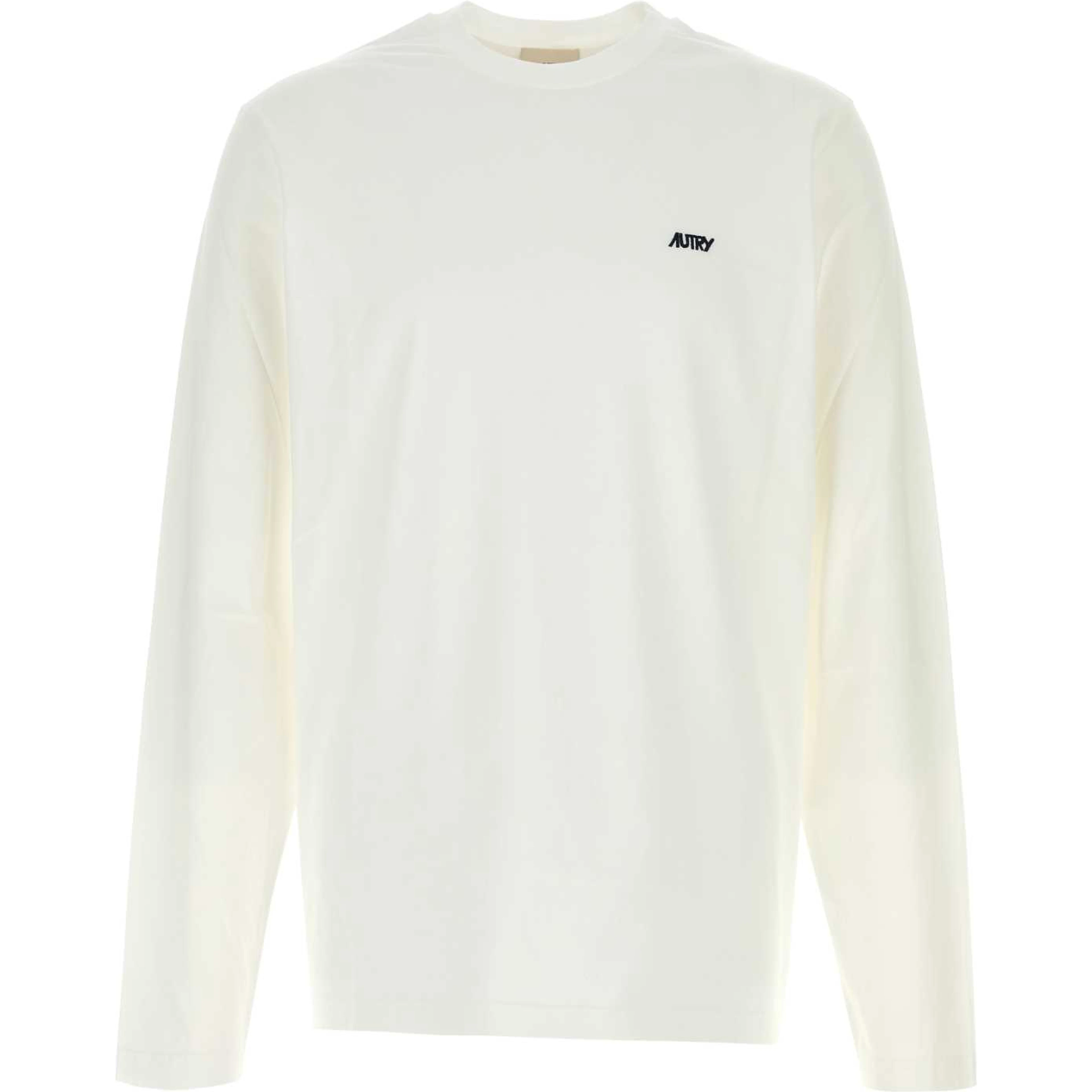 LONG-SLEEVE EMBROIDERED LOGO TEE