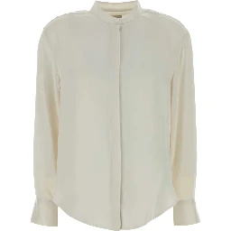 WASHED SATIN RELAXED SHIRT