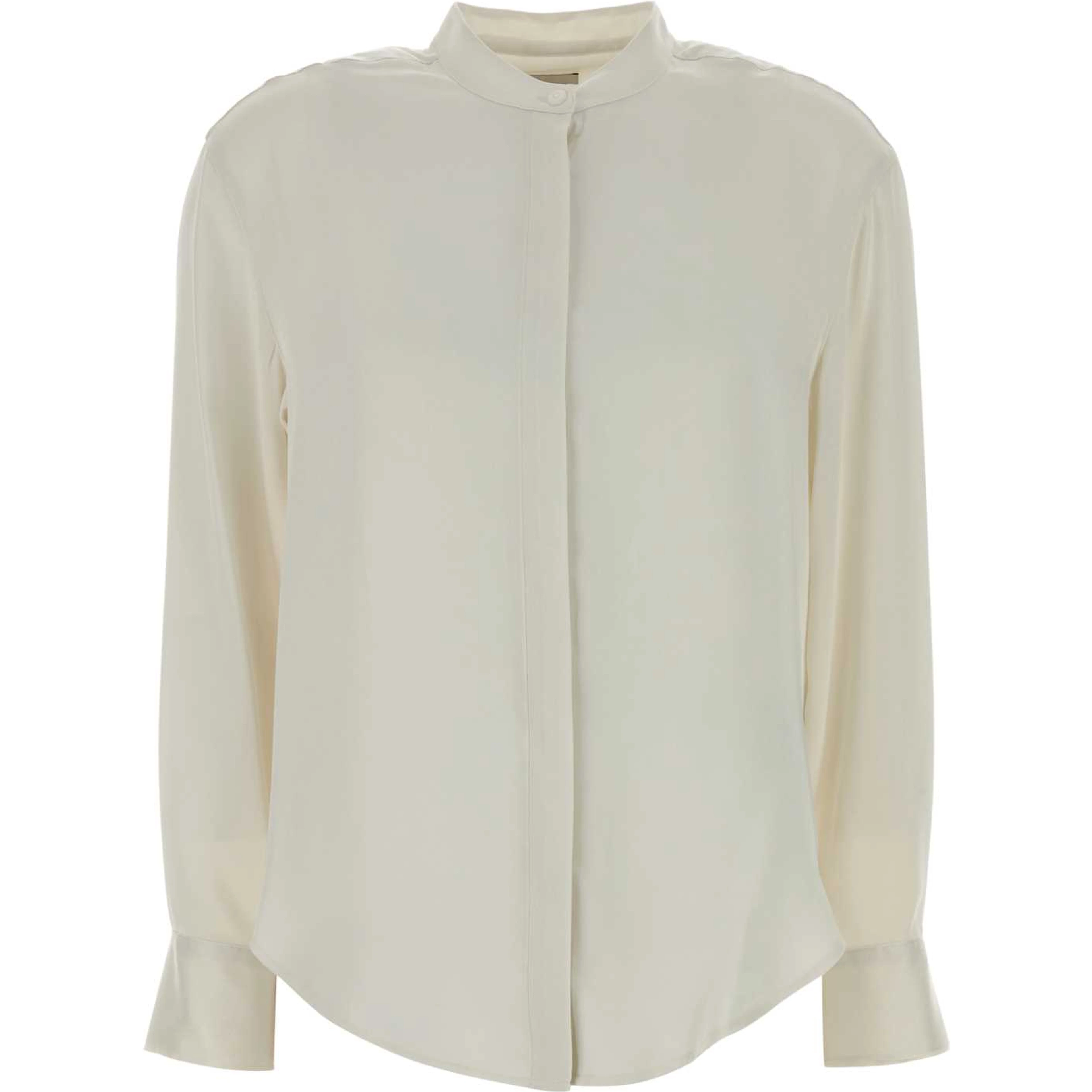 WASHED SATIN RELAXED SHIRT
