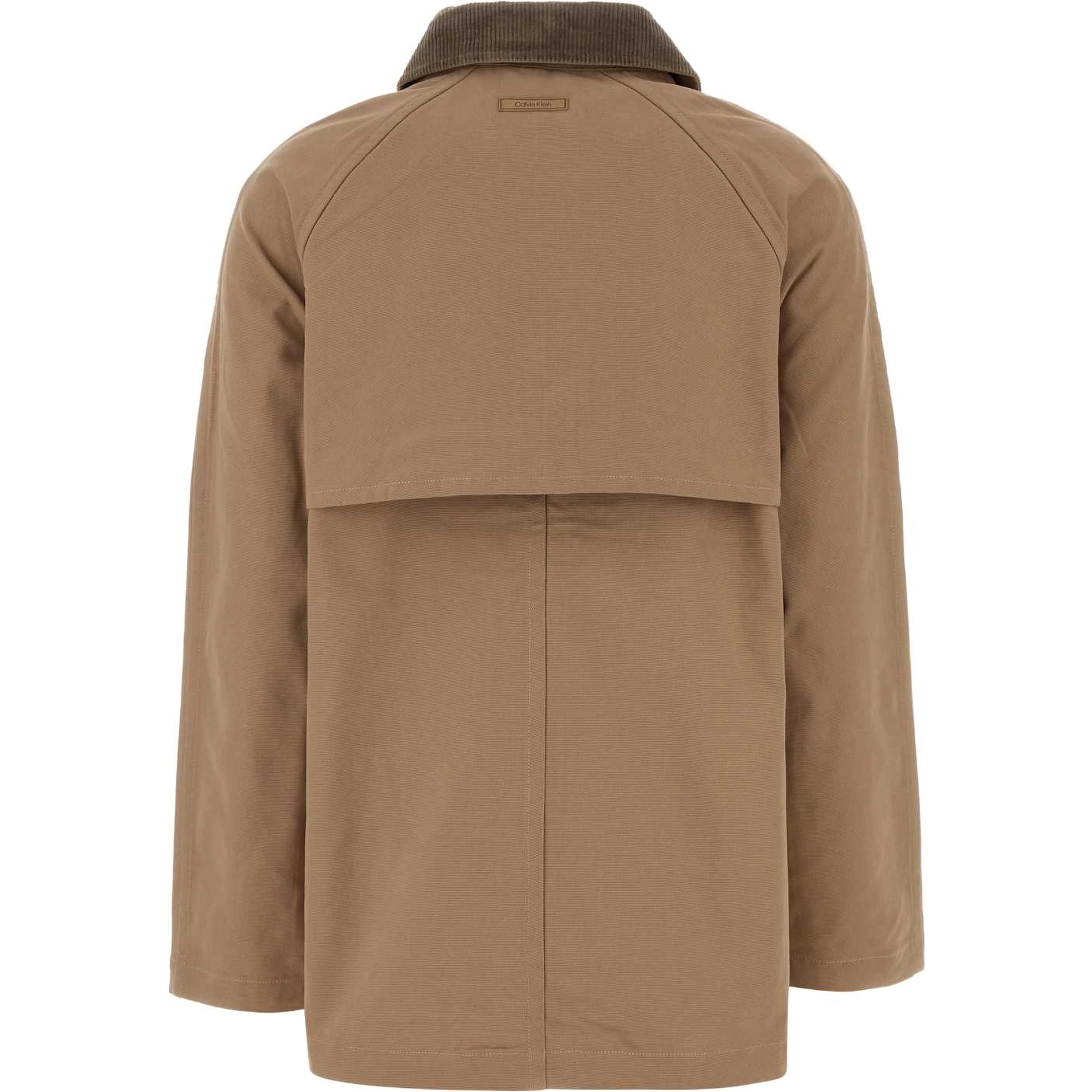 COTTON SHORT MAC COAT