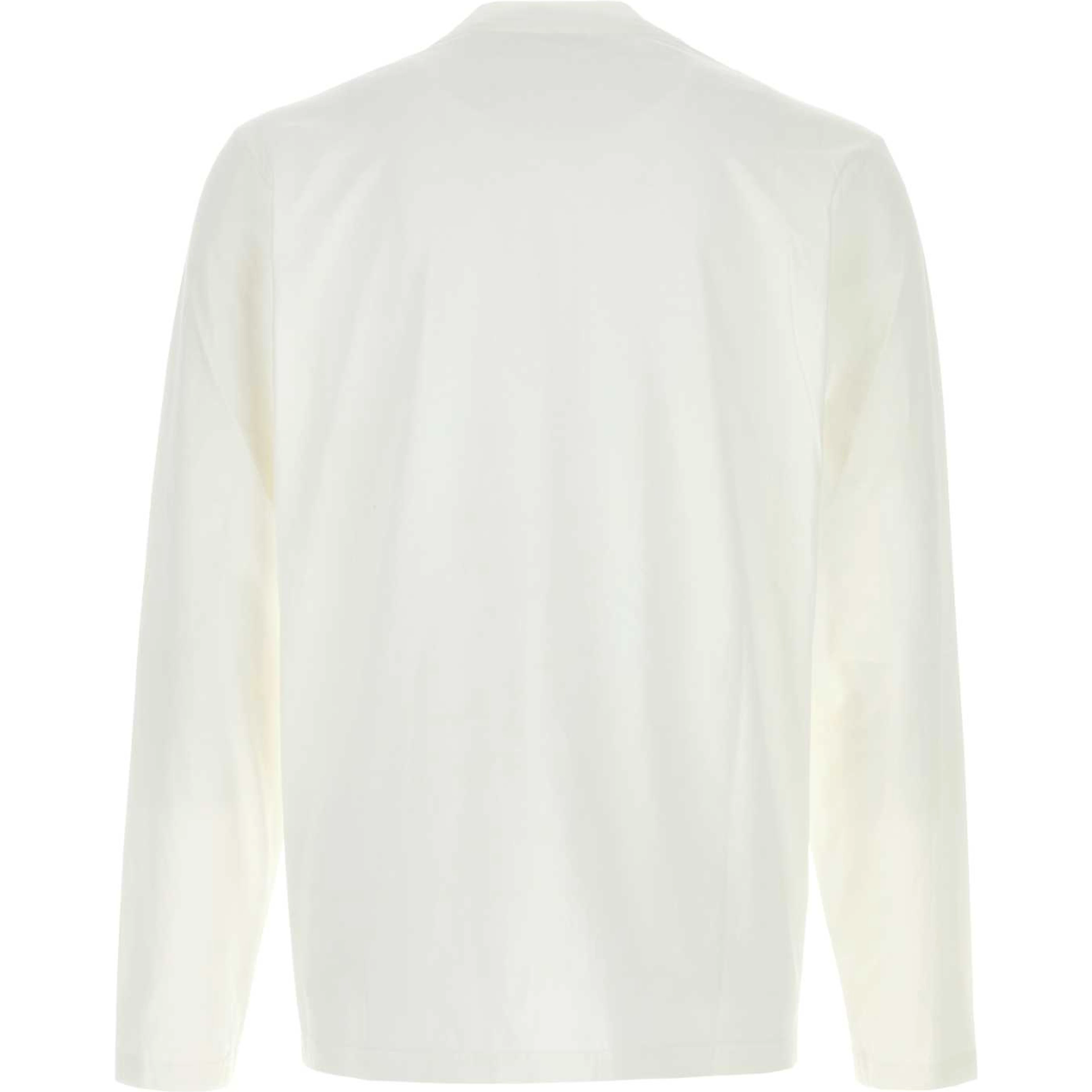 LONG-SLEEVE EMBROIDERED LOGO TEE