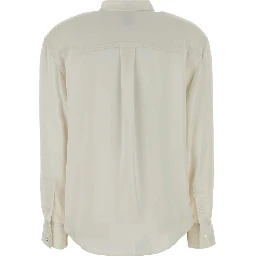 WASHED SATIN RELAXED SHIRT