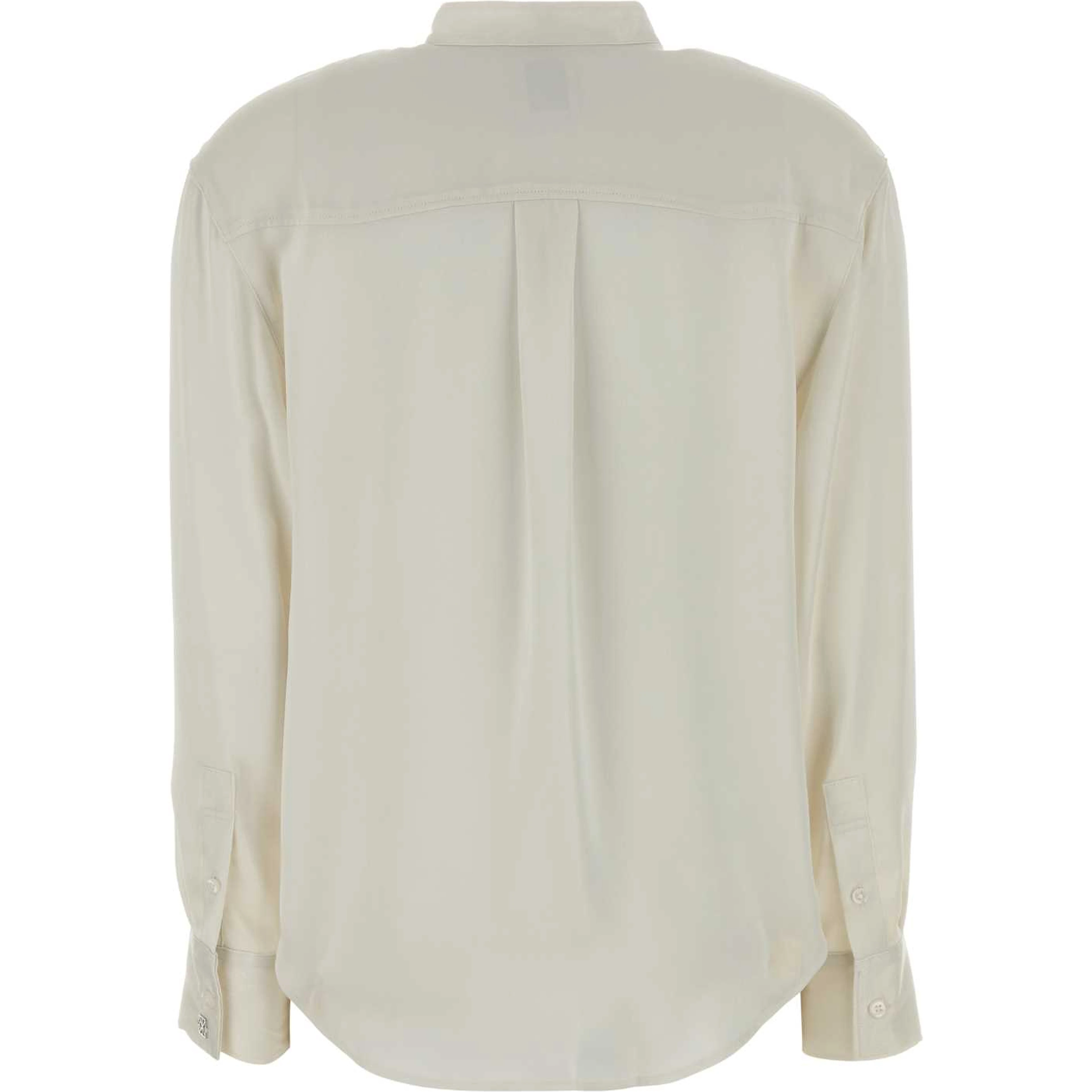 WASHED SATIN RELAXED SHIRT