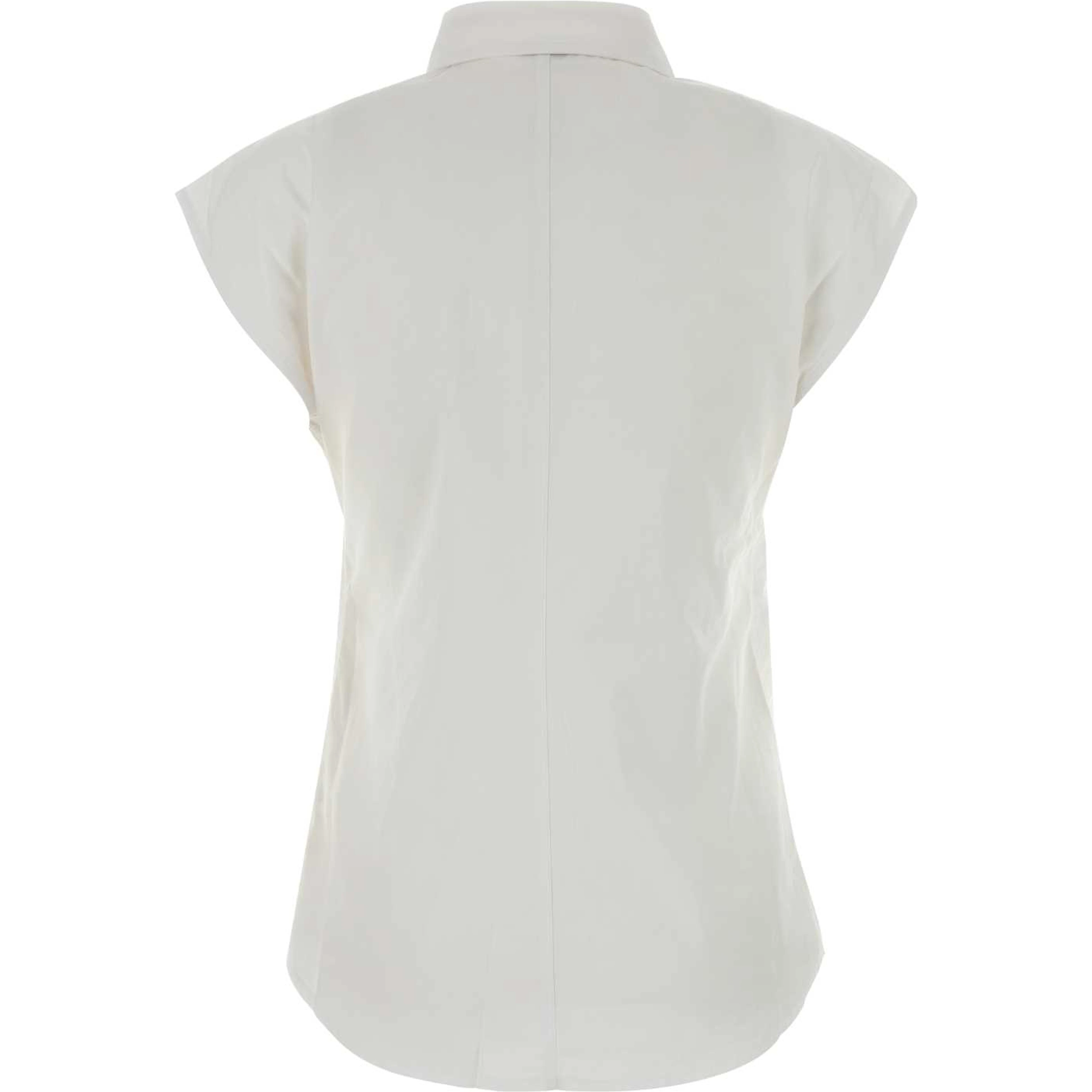 C?OTTON POPLIN SL TIE SHIRT
