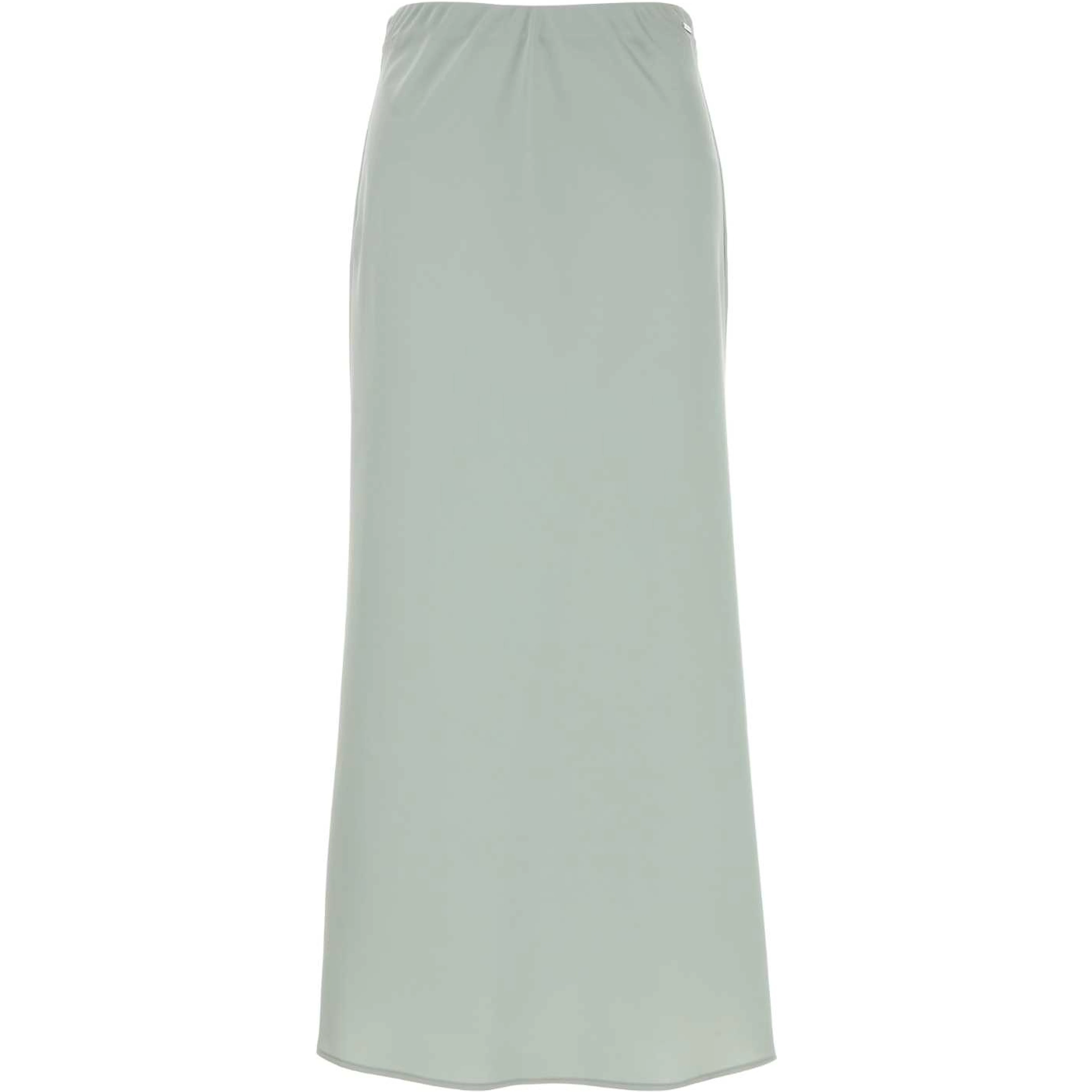 SHINE SATIN MAXI SKIRT
