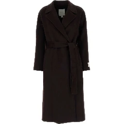 CLASSIC DF WOOL WRAP COAT