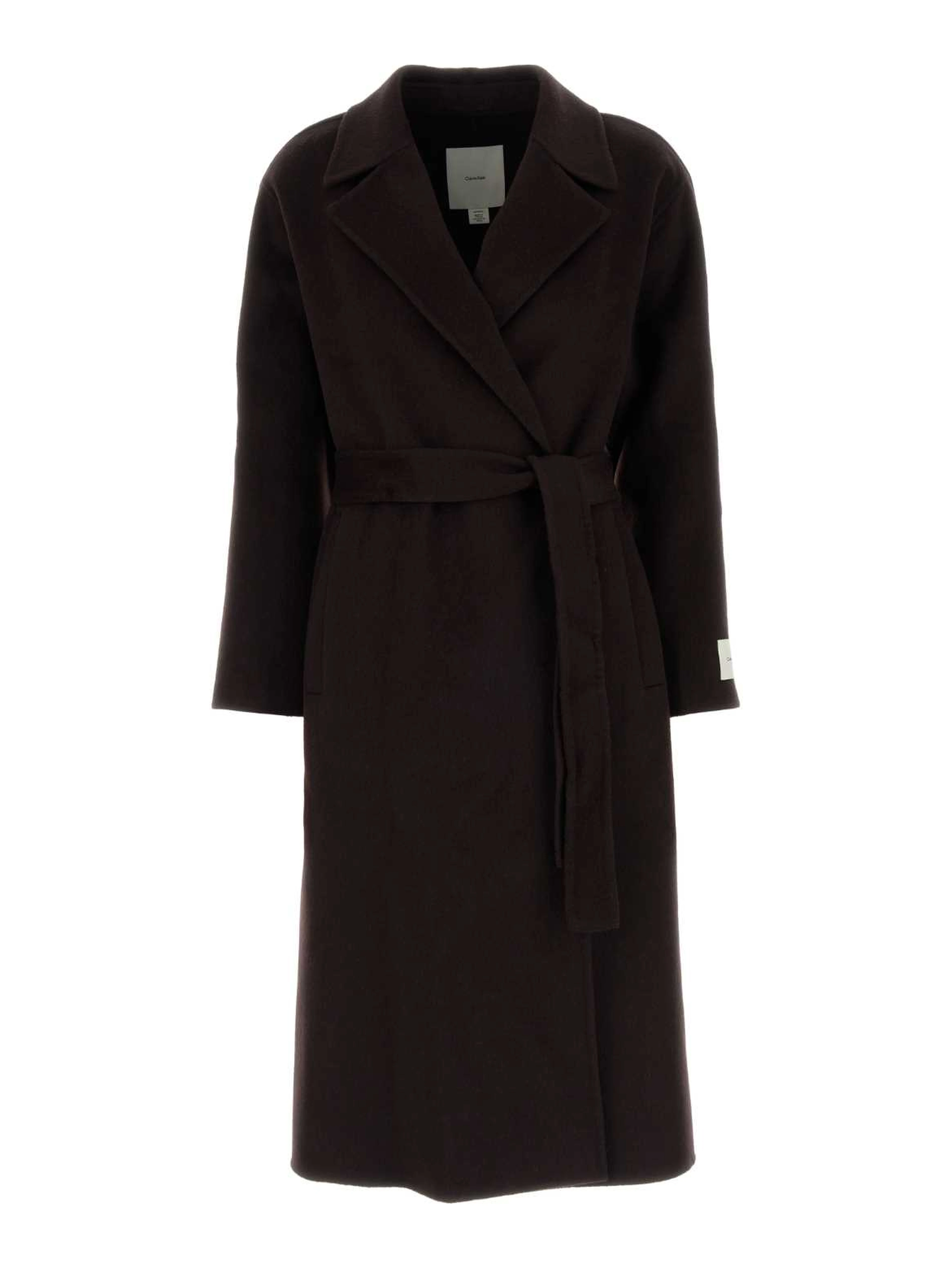 CLASSIC DF WOOL WRAP COAT