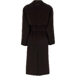 CLASSIC DF WOOL WRAP COAT