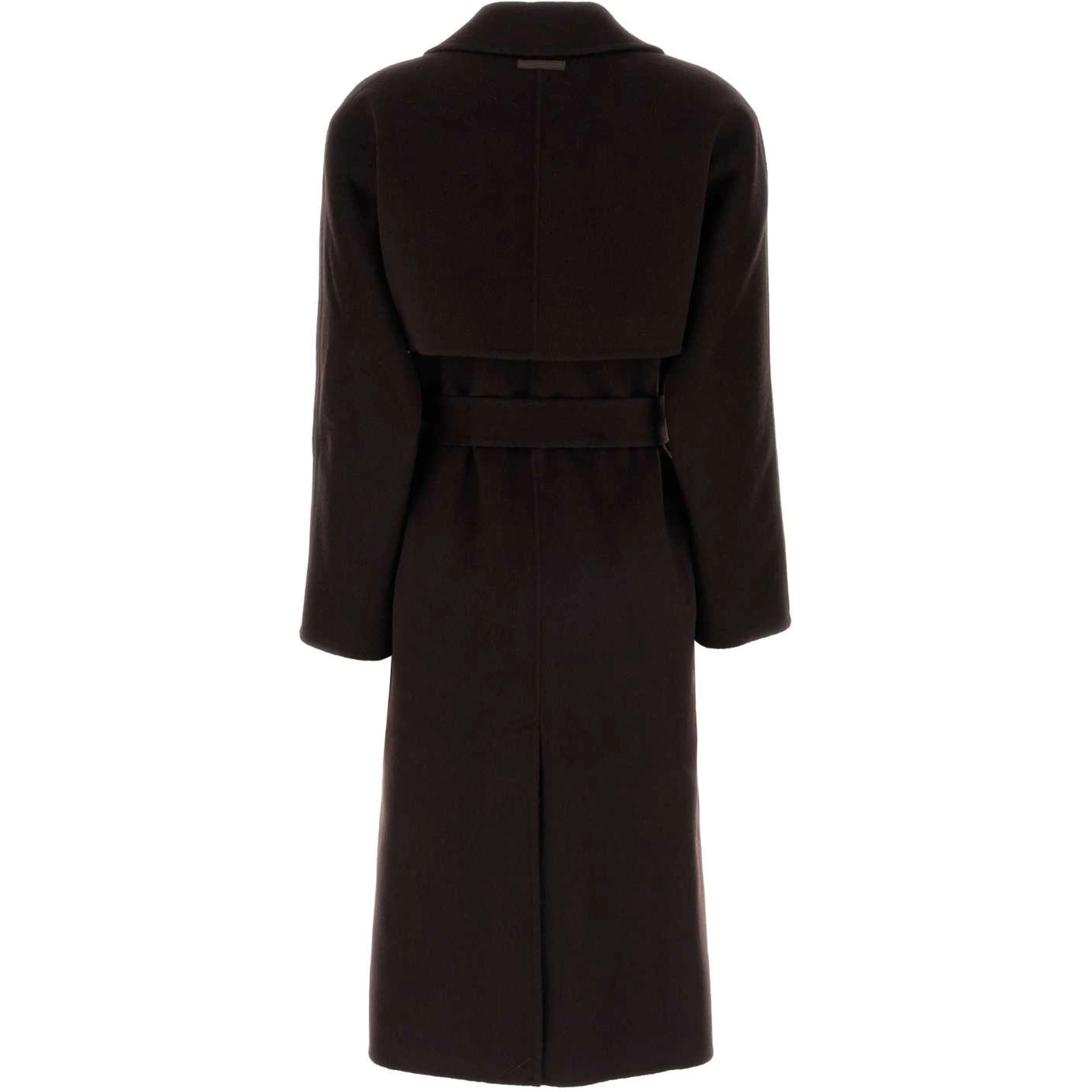 CLASSIC DF WOOL WRAP COAT