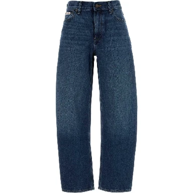 RELAXED BARREL JEAN INDIGO JULIU