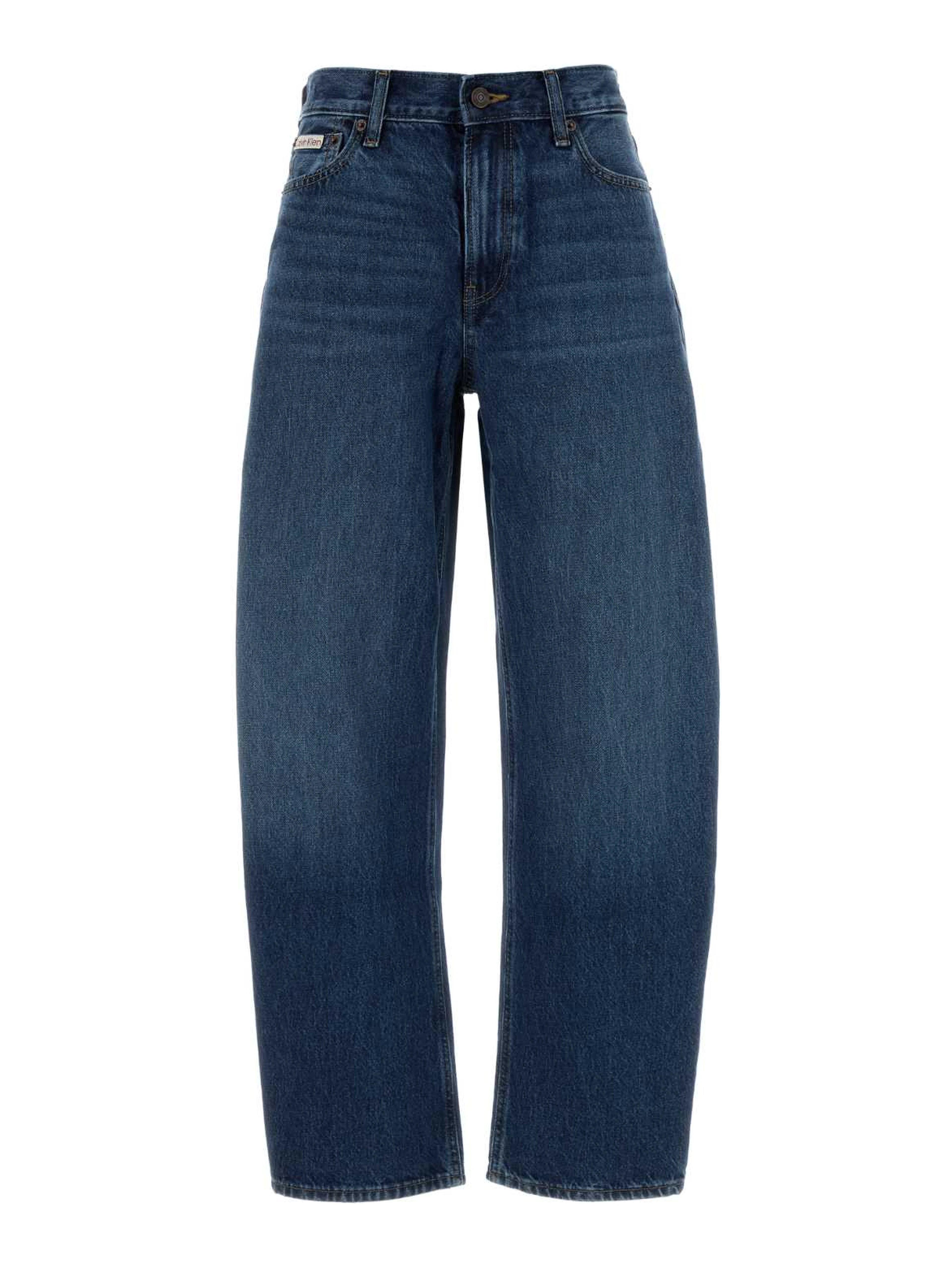 RELAXED BARREL JEAN INDIGO JULIU