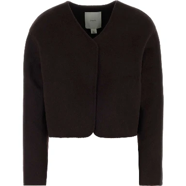 SHORT DF WOOL CARDIGAN JACKET