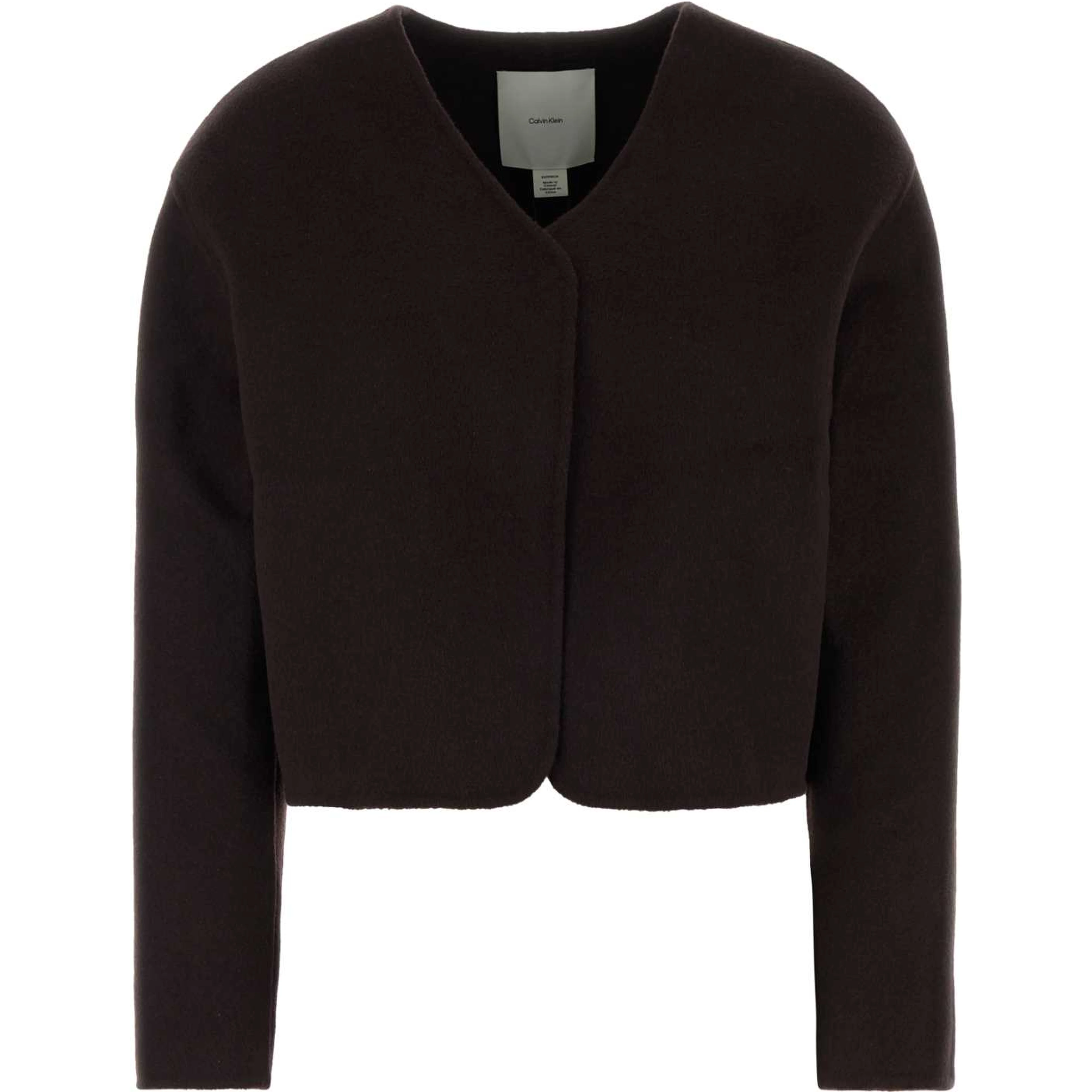 SHORT DF WOOL CARDIGAN JACKET