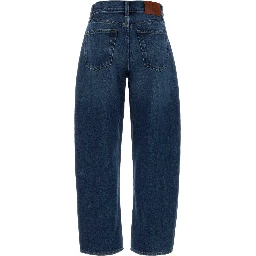 RELAXED BARREL JEAN INDIGO JULIU