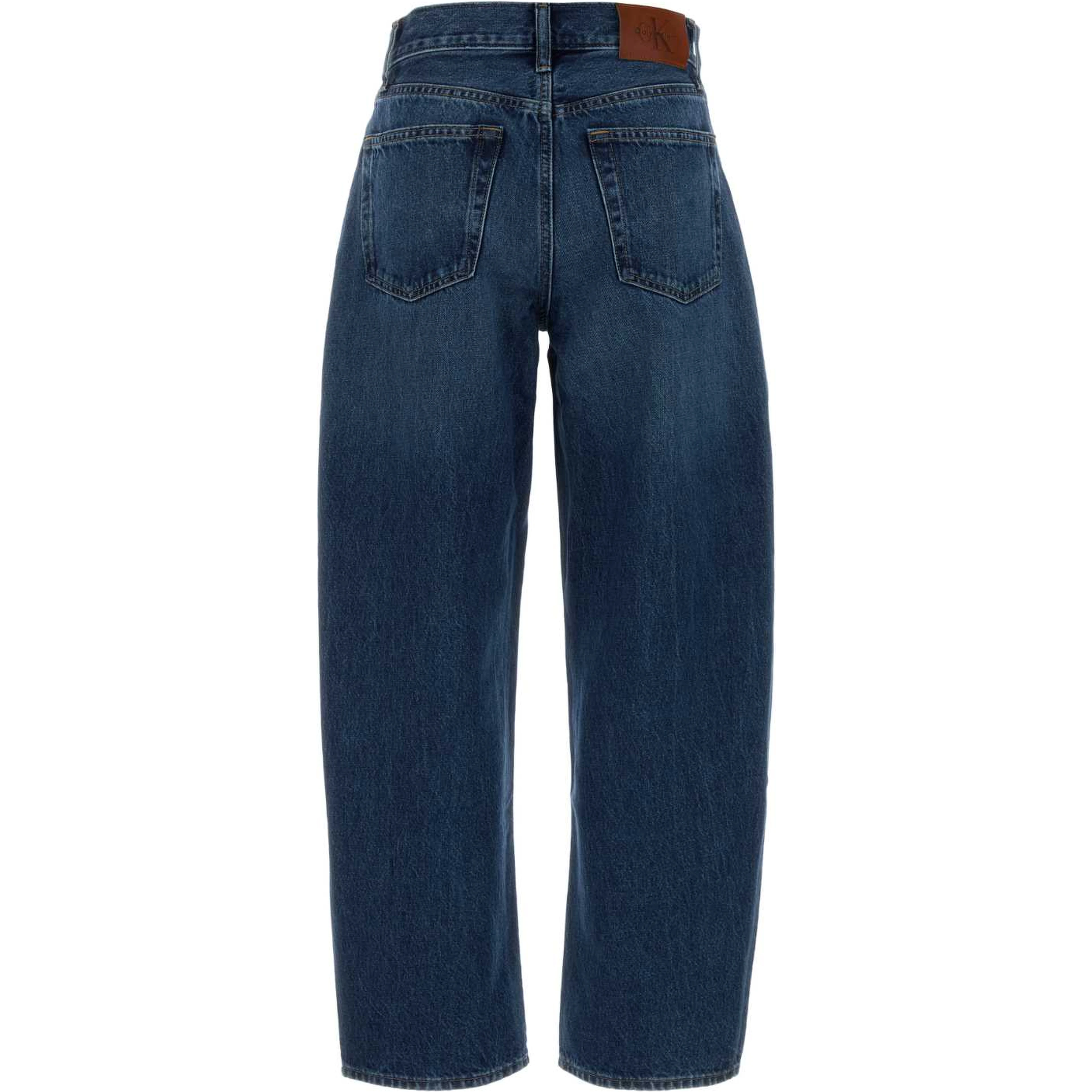 RELAXED BARREL JEAN INDIGO JULIU