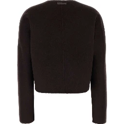 SHORT DF WOOL CARDIGAN JACKET