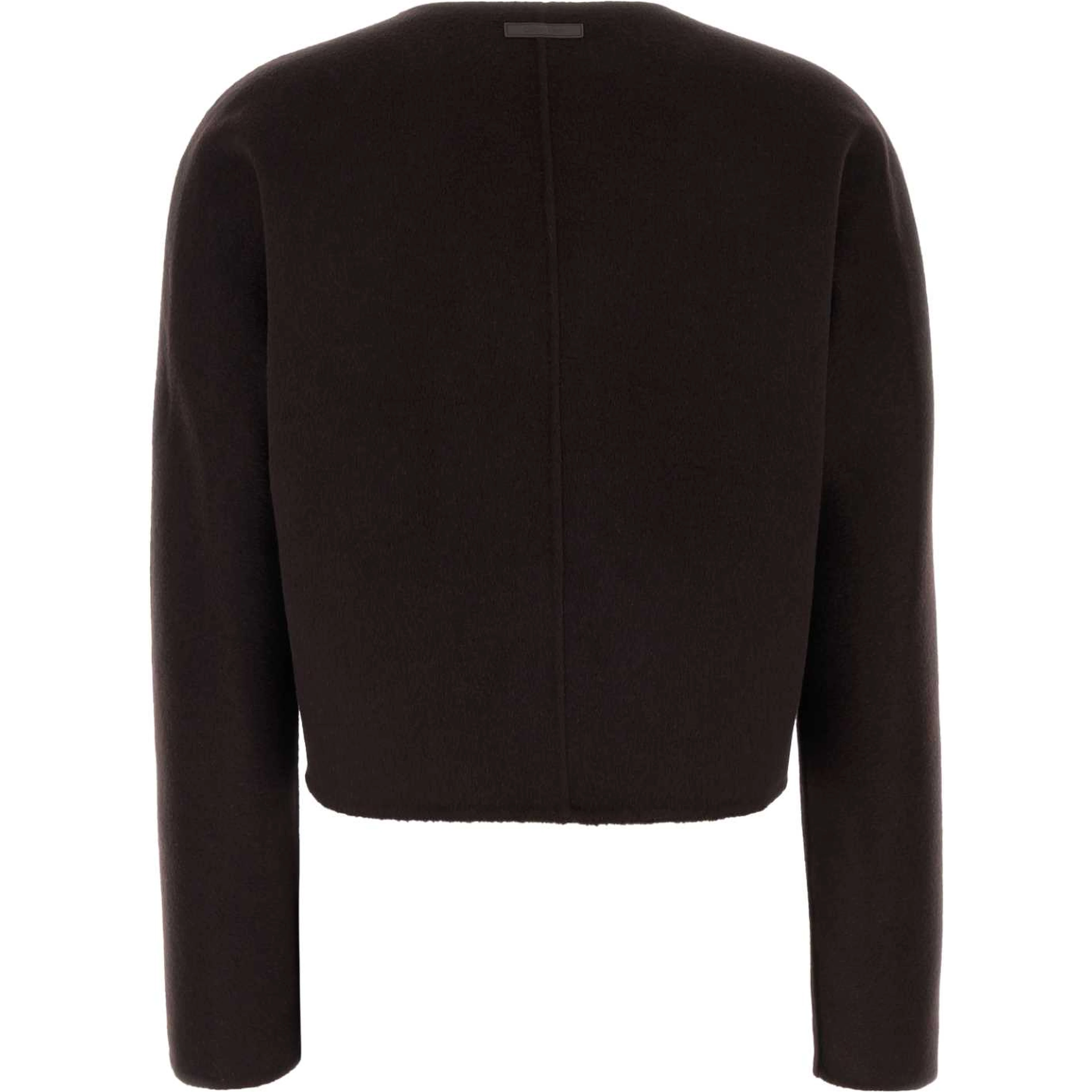 SHORT DF WOOL CARDIGAN JACKET