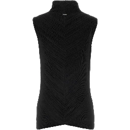 SL PLISSE MOCK NECK TOP