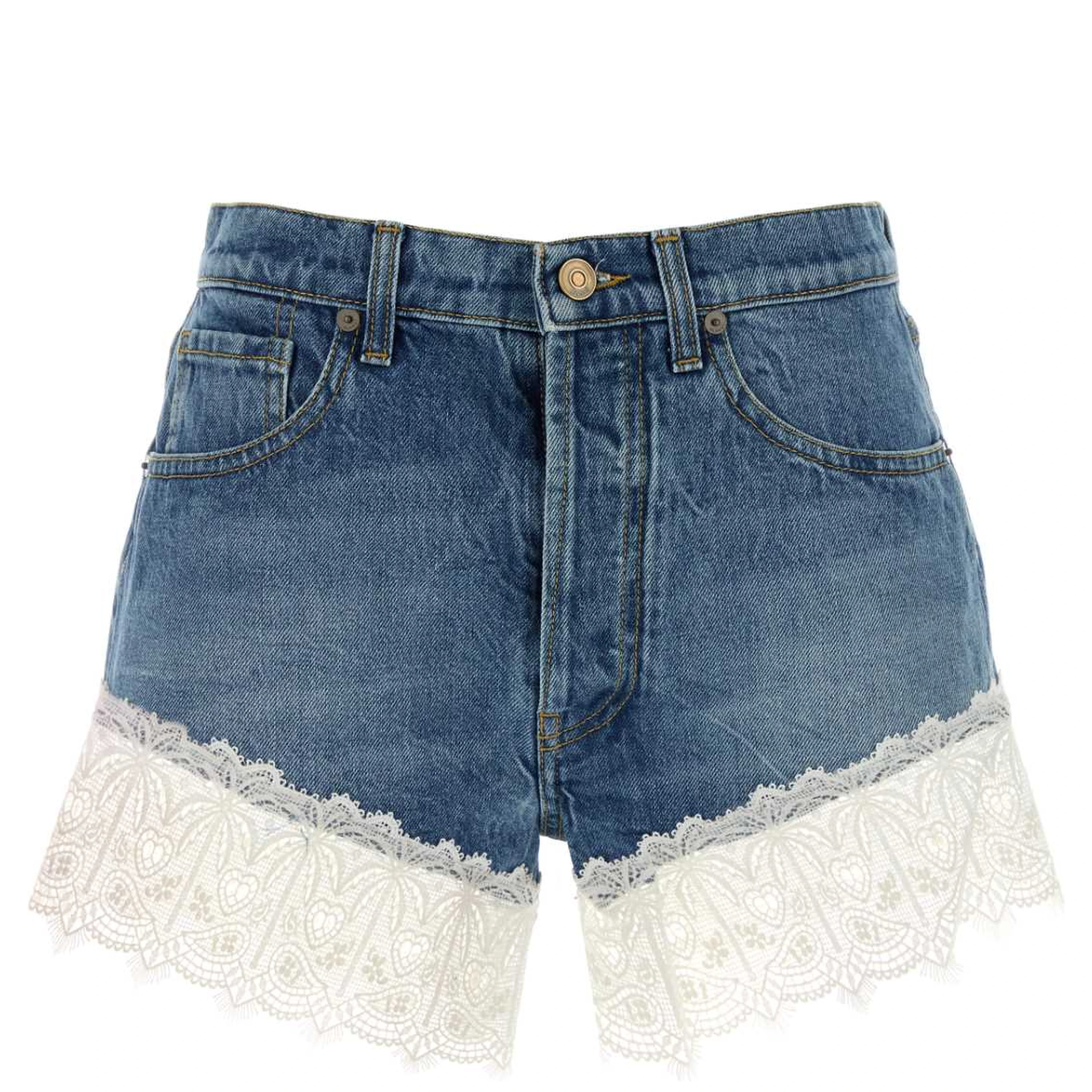 ROMANCE DENIM SHORT