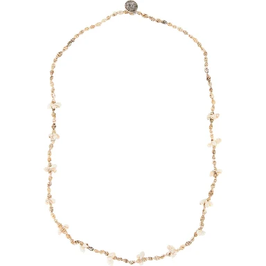 MONGO SHELL NECKLACE WHITE A