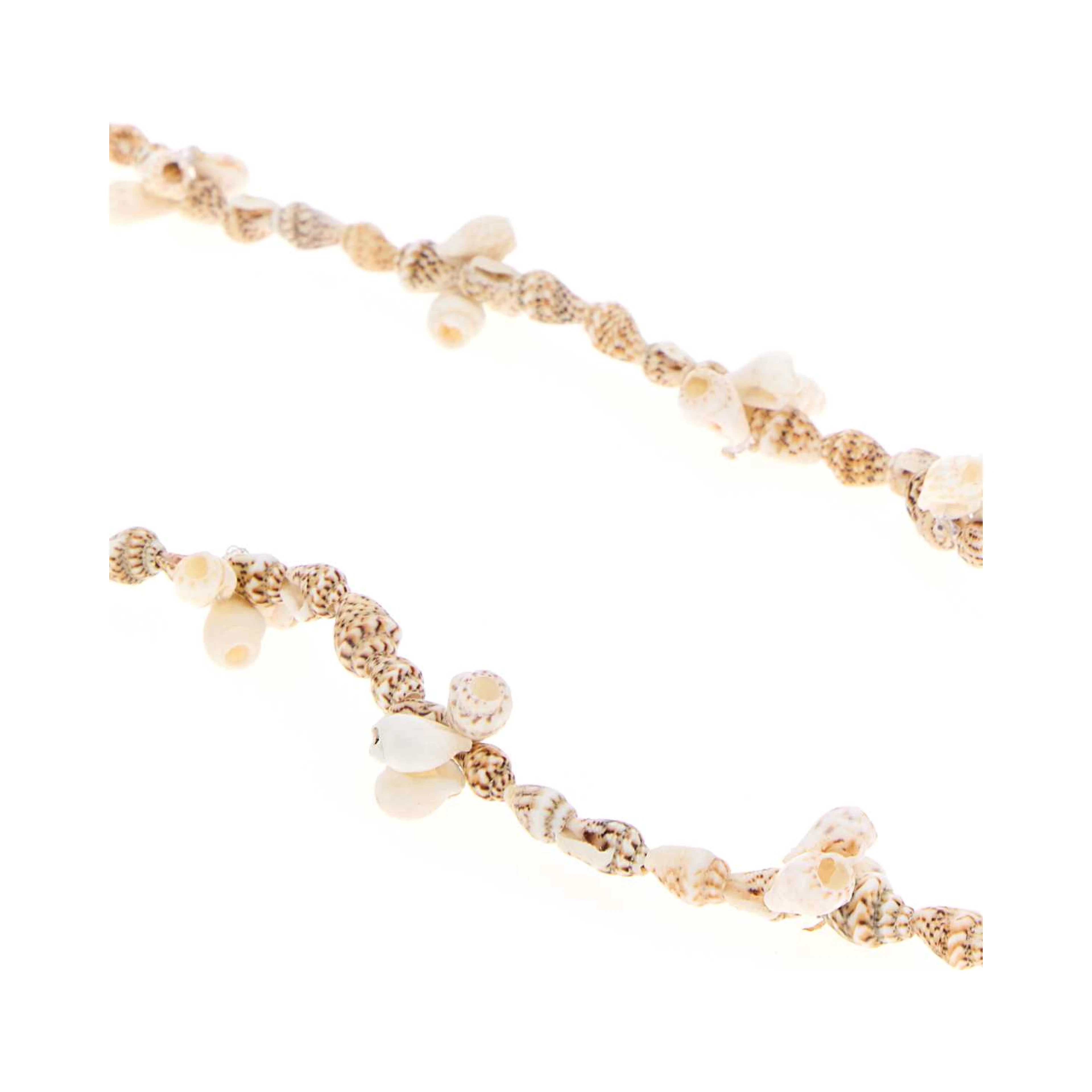 MONGO SHELL NECKLACE WHITE A