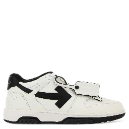 OUT OF OFFICE CALF LEATHER WHITE - BLACK