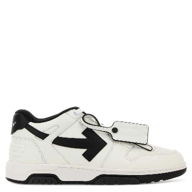 OUT OF OFFICE CALF LEATHER WHITE - BLACK