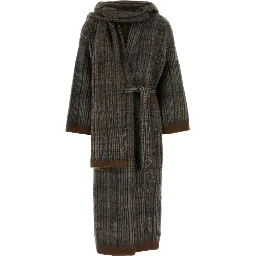 CARDIGAN M/L C/SCIARPA PRESTIGE JACQUARD GALLES GA