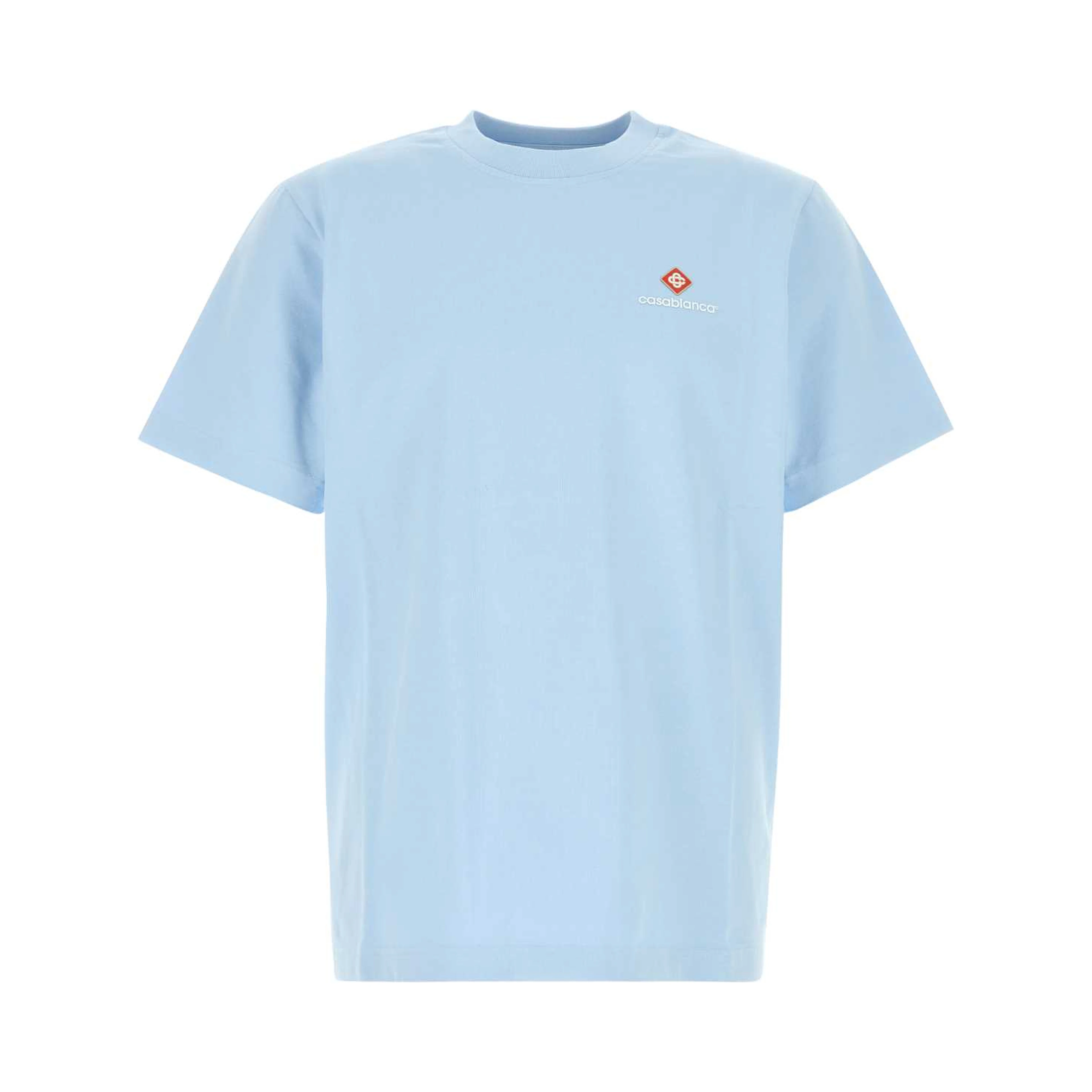 PALE BLUE JERSEY CORE LOGO