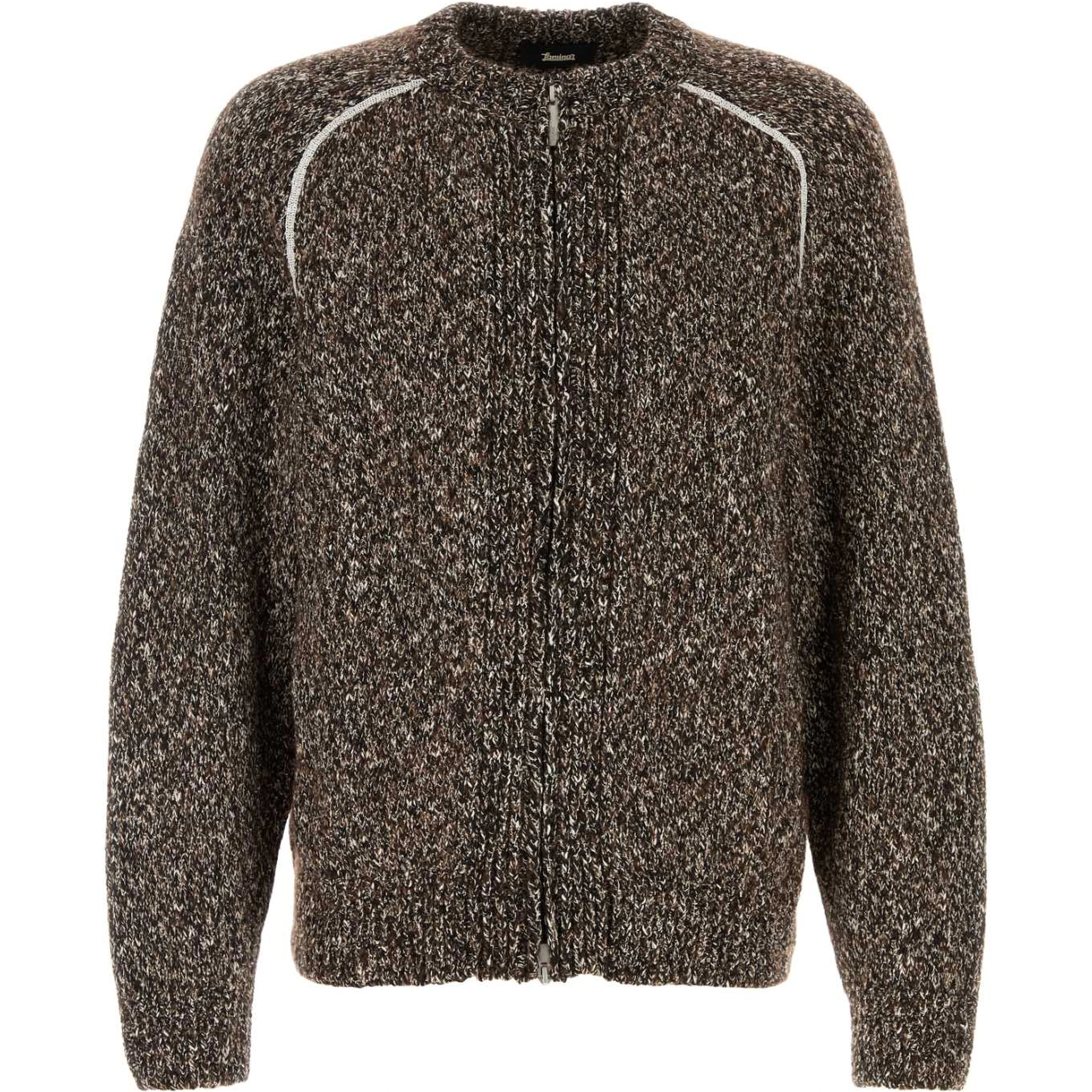 MAGLIONE CON ZIP MULTI