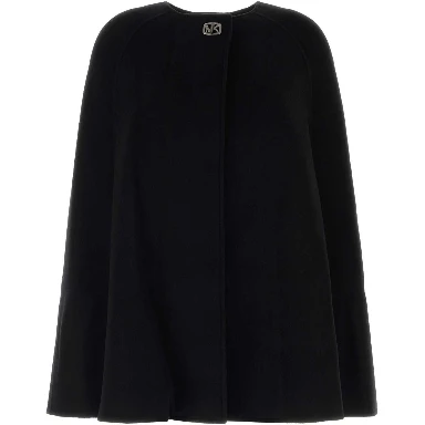 TURN LOCK WOOL CAPE
