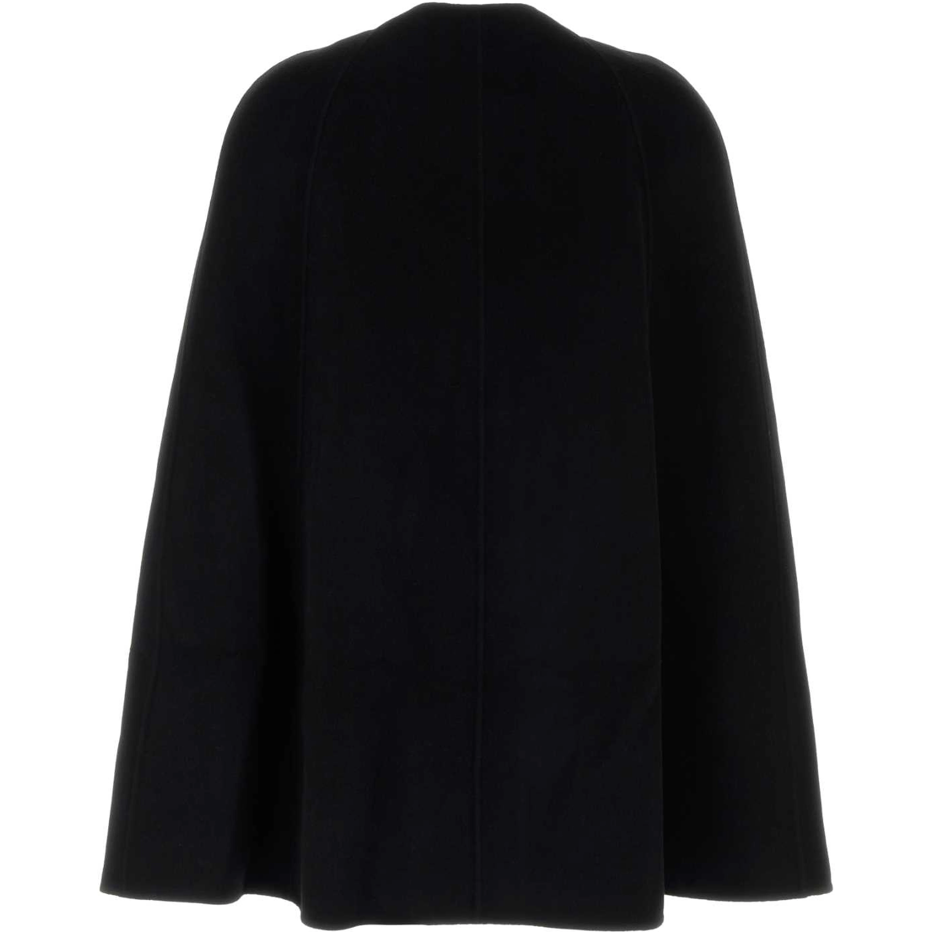 TURN LOCK WOOL CAPE