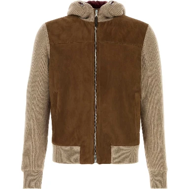Leather outwear